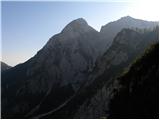 Ravenska Kočna - Kranjska koča na Ledinah